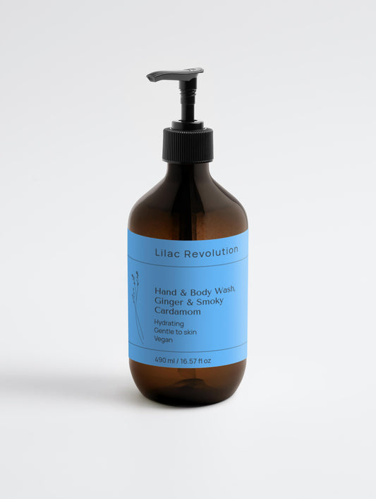 Hand & Body Wash, Ginger & Smoky Cardamom